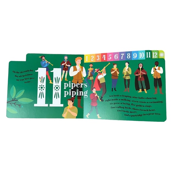 NEW The Twelve Days of Christmas Board Book - Picture 3 of 6